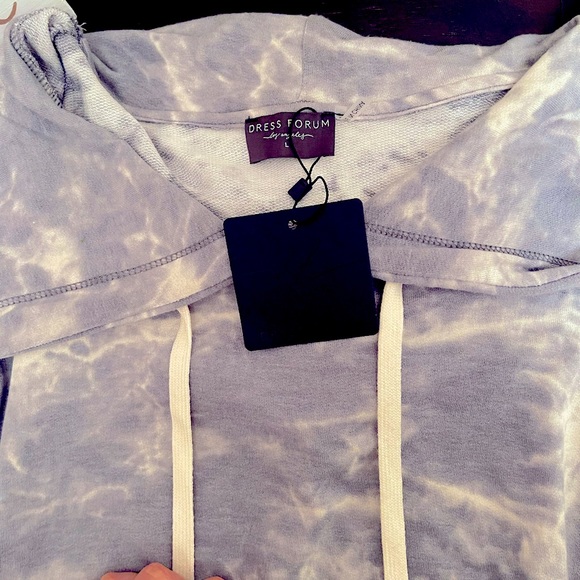 Blue Marble Hoodie - Picture 2 of 2